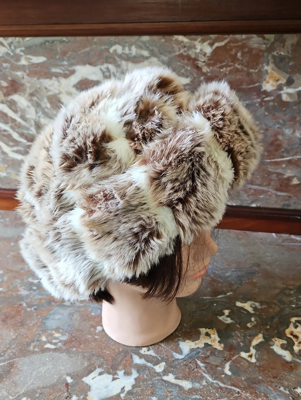 Preston & York Faux Fur Cossack Style Hat